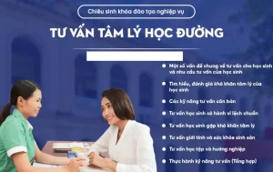 LỊCH KHAI GIẢNG KHÓA HỌC NGHIỆP VỤ TƯ VẤN TÂM LÝ HỌC ĐƯỜNG KHÓA 37
