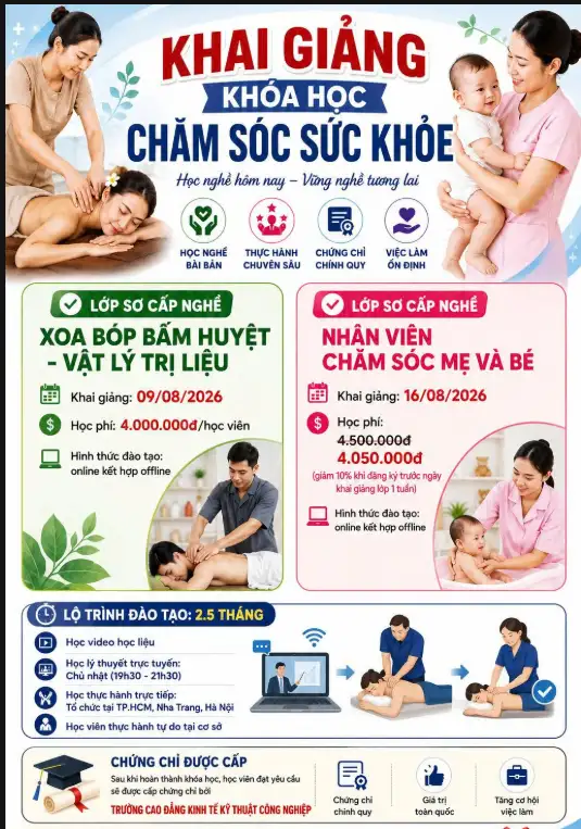 Chứng Chỉ Nghề Chăm Sóc Mẹ Và Bé 2026