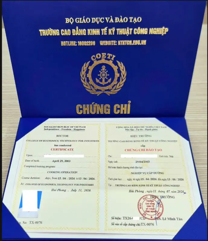 Khóa Học Chứng Chỉ Cấp Dưỡng Mầm Non Online 2026