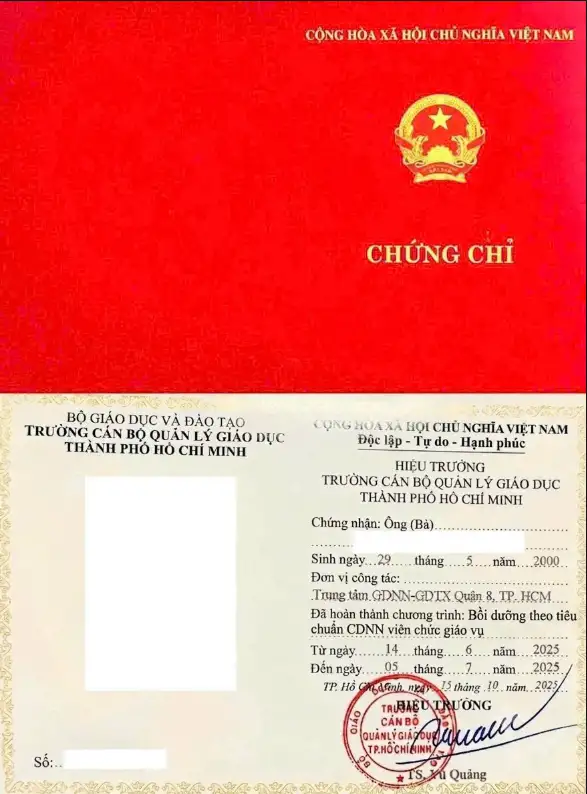 Khóa Học Nghiệp Vụ Giáo Vụ Từ xa T9/2026